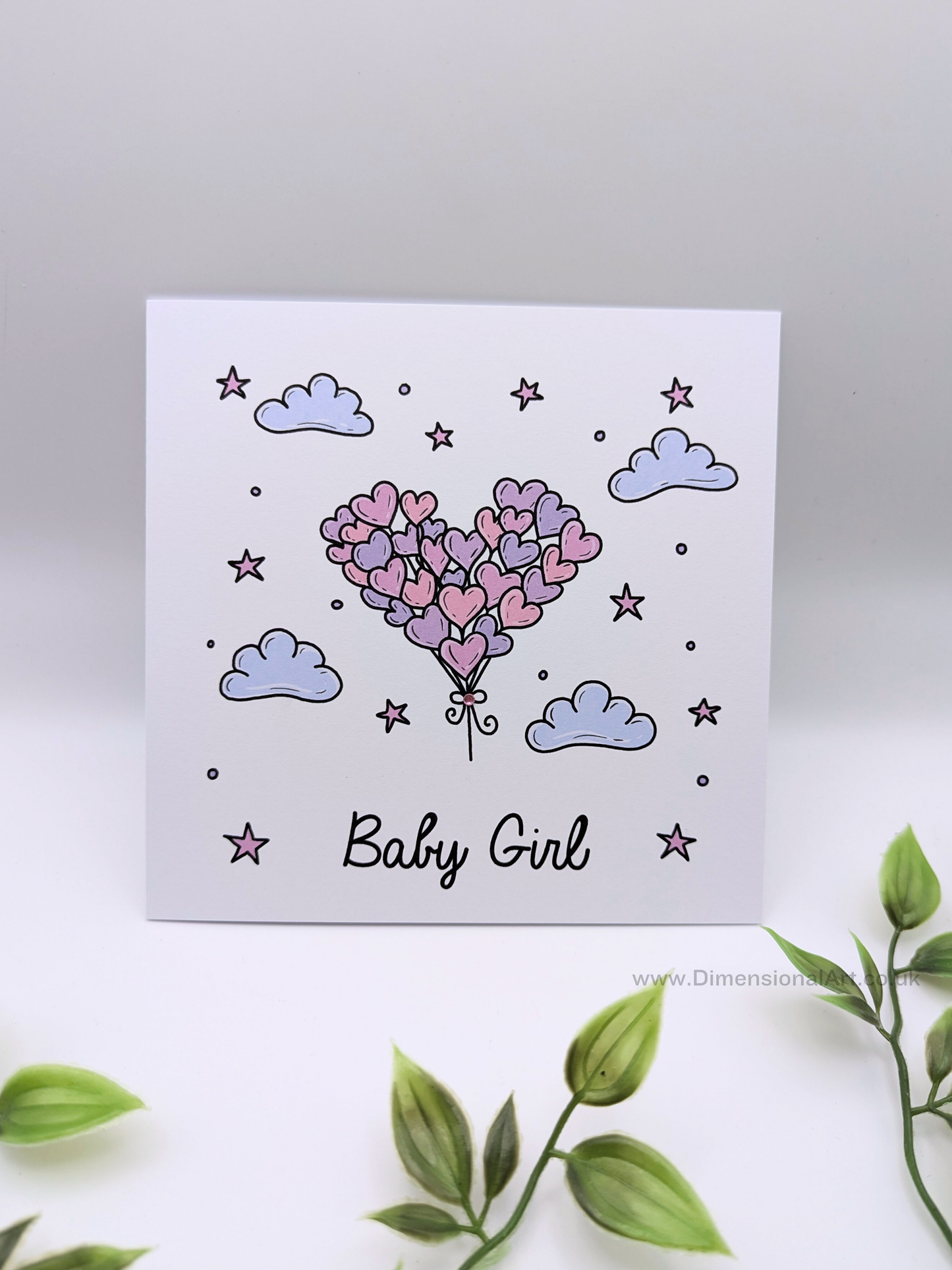 Baby Girl - New Baby Card