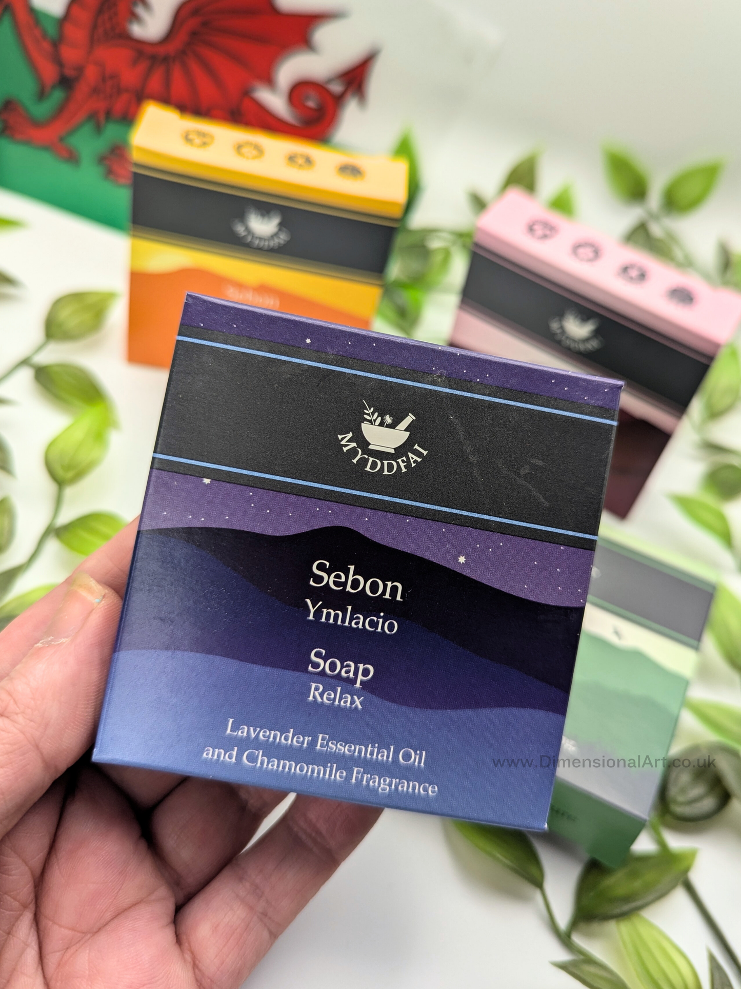 Four luxury glycerine Soap Set