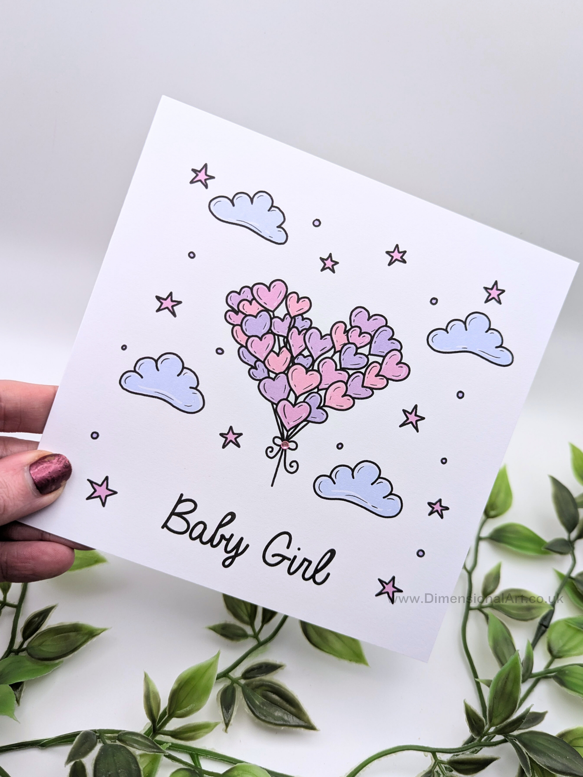Baby Girl - New Baby Card