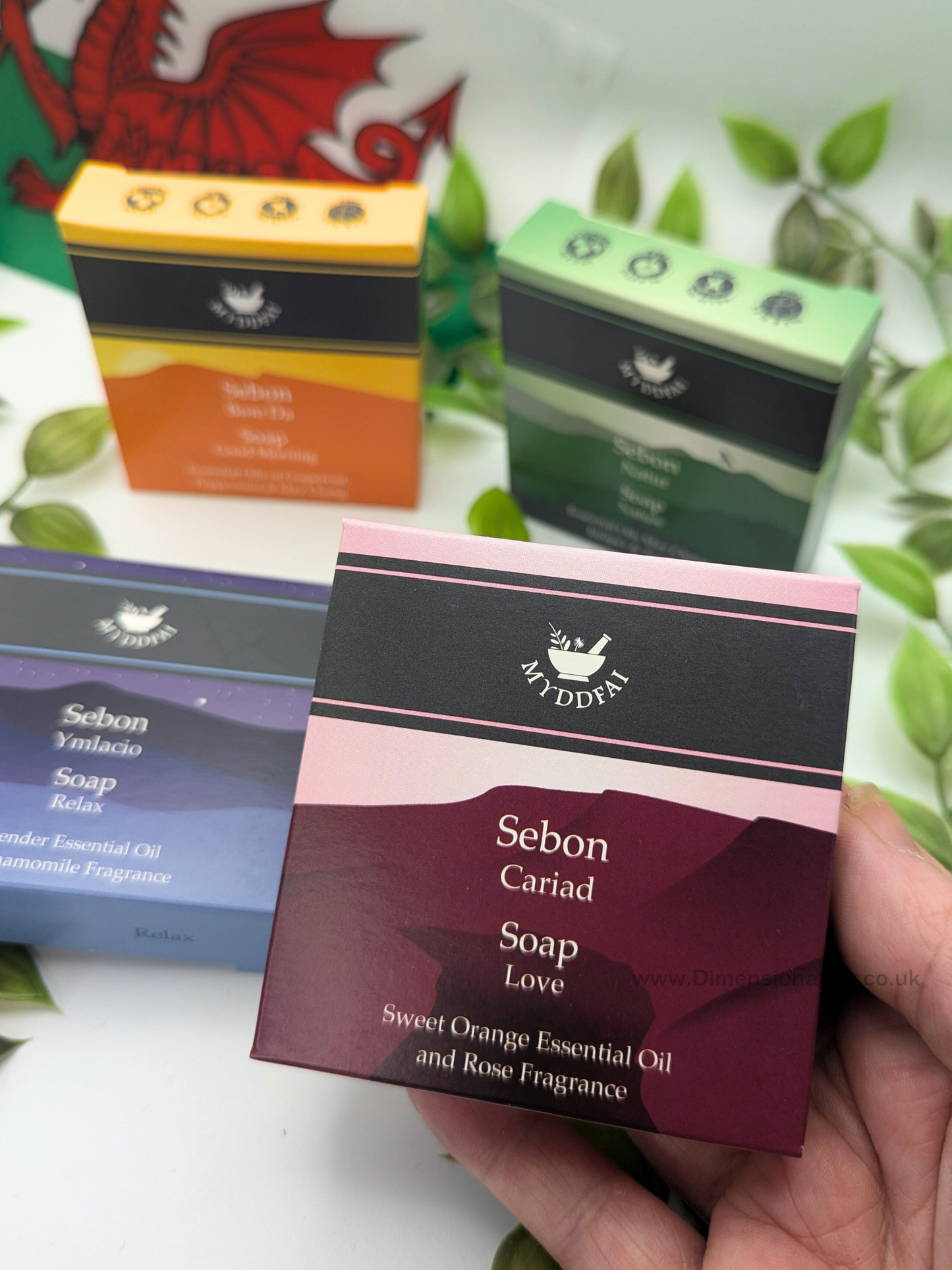 Four luxury glycerine Soap Set