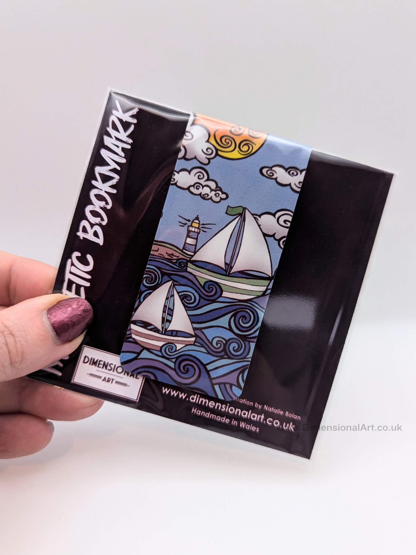 Boat Magnetic Bookmark