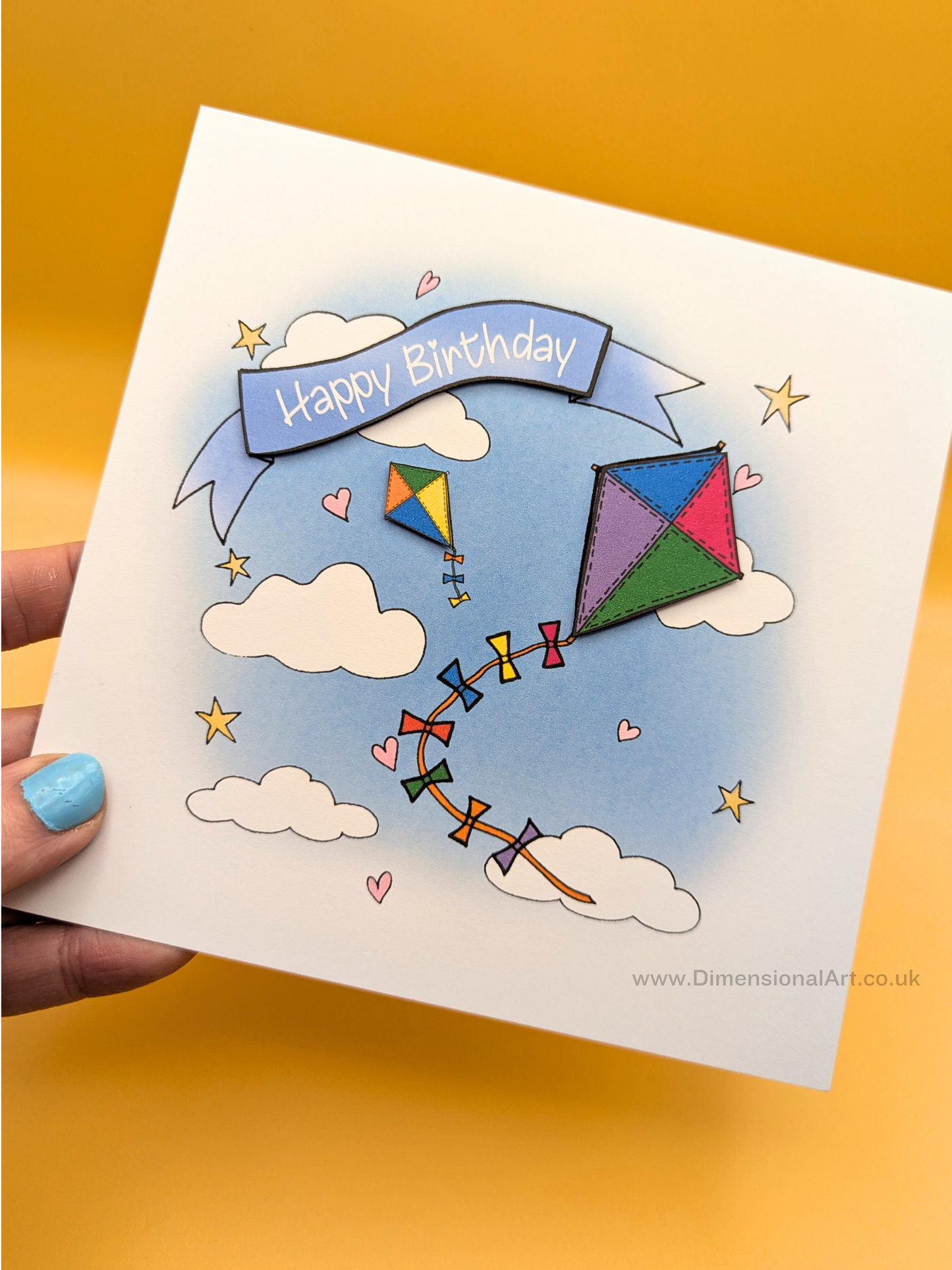 Kite Birthday Card