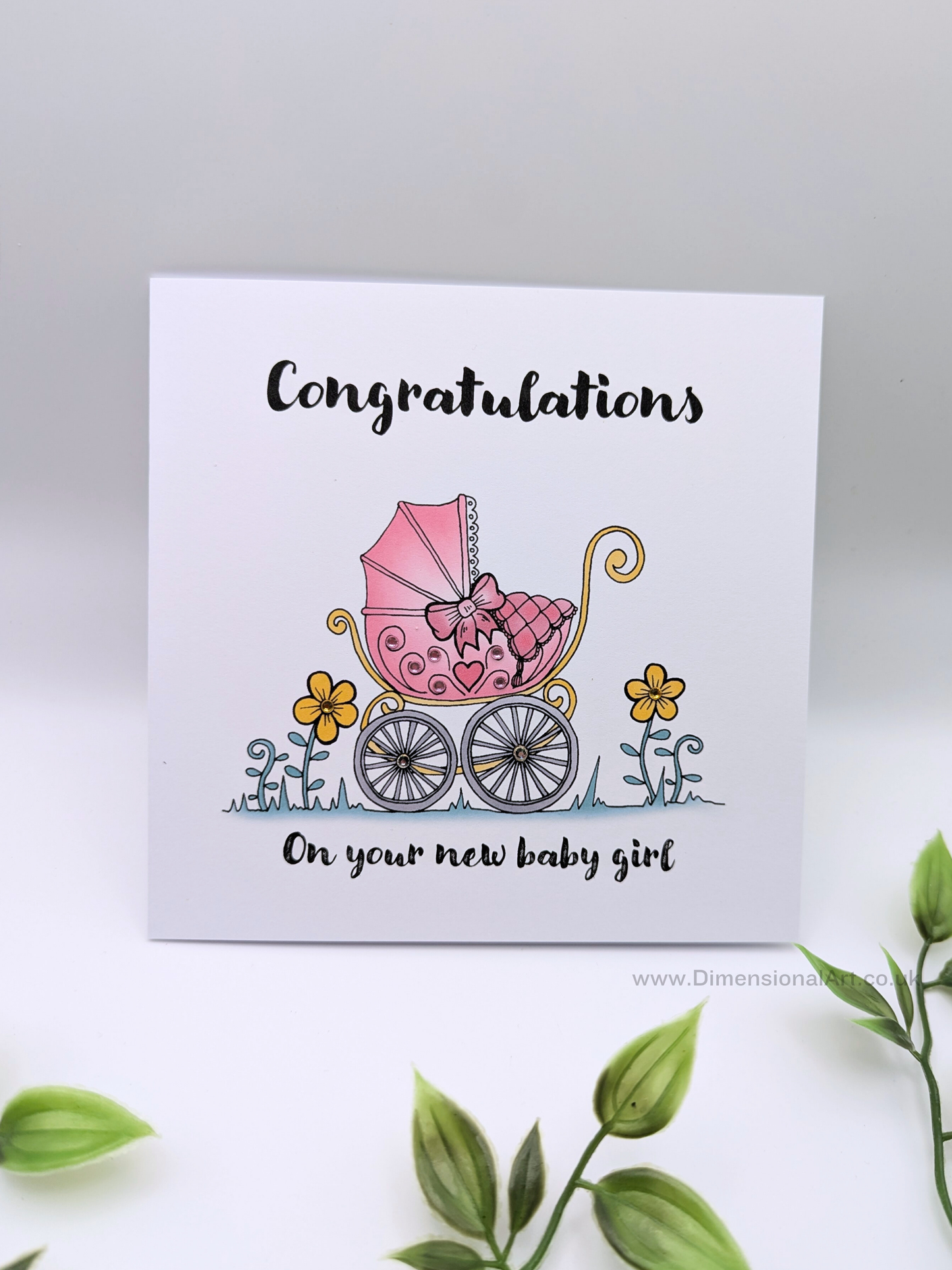 New Baby Girl Card
