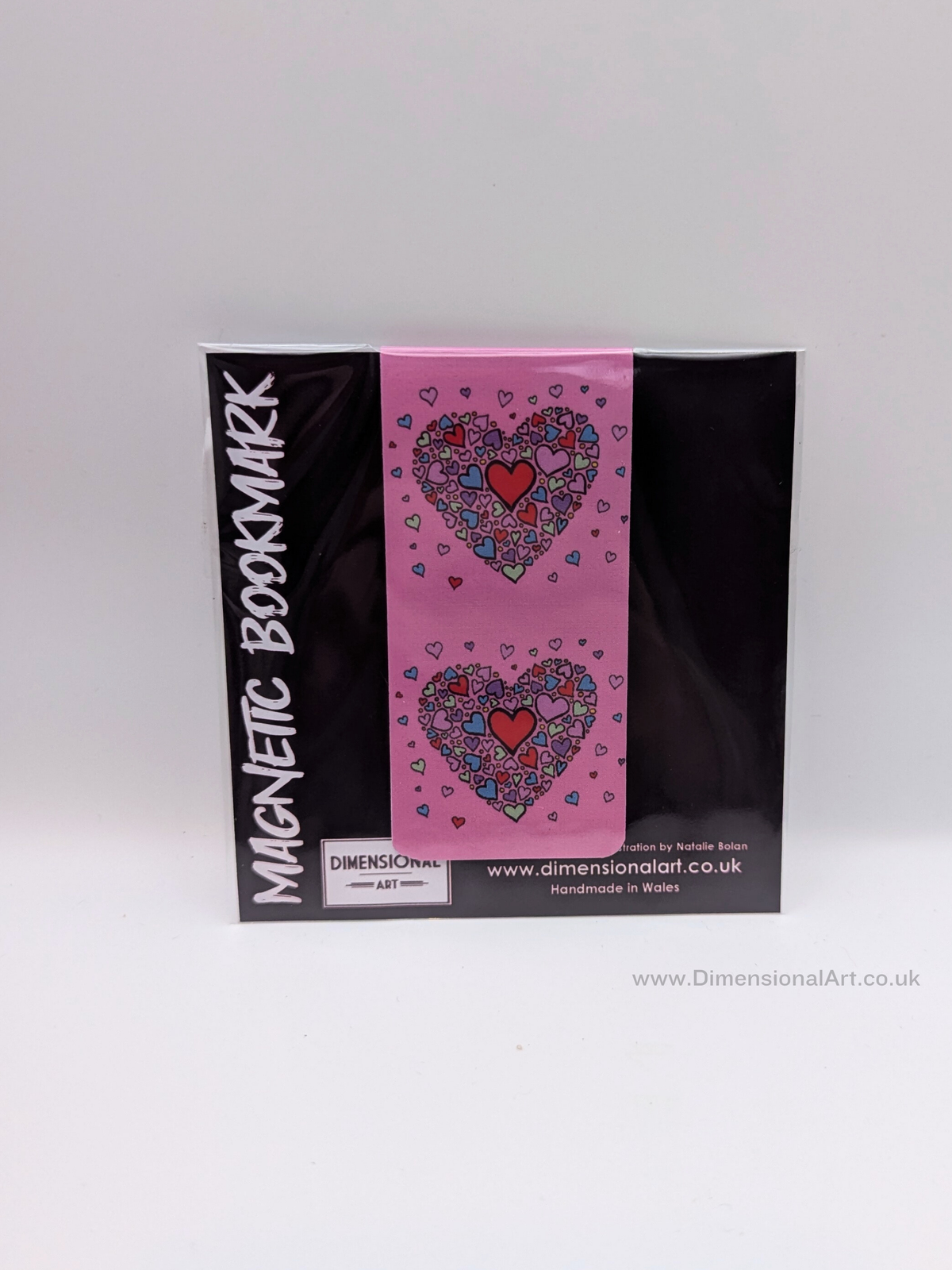 Hearts Magnetic Magnetic Bookmark