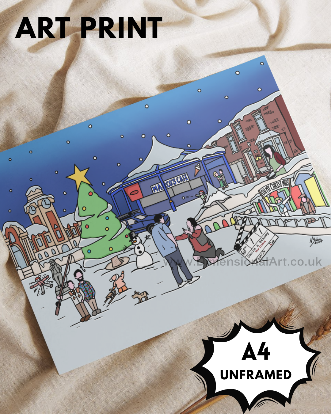 "The Finale" Gavin and Stacey inspired A4 Print