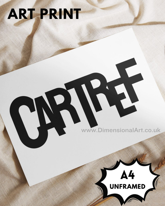 Cartref (Home) A4 Print - Welsh