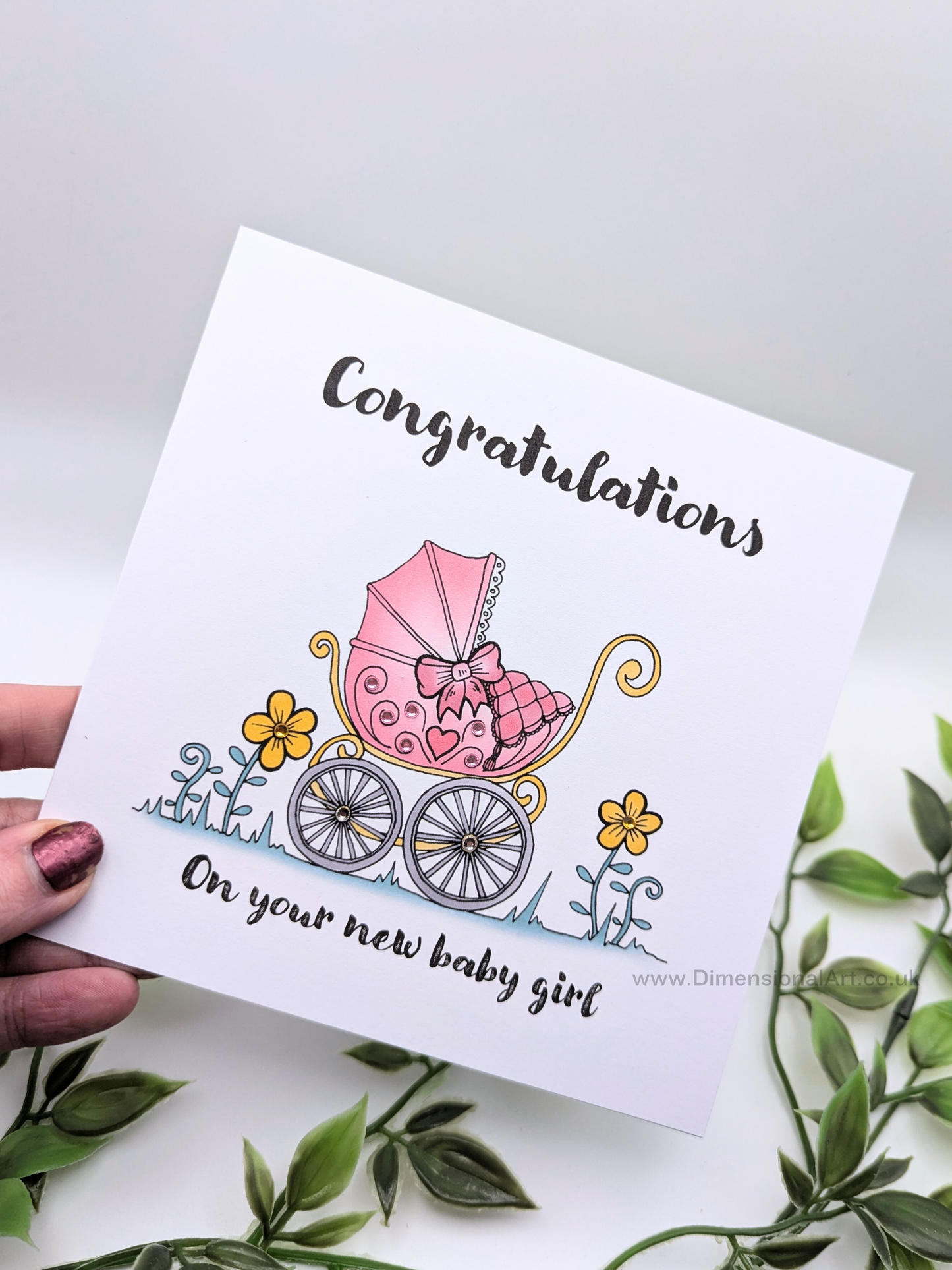 New Baby Girl Card