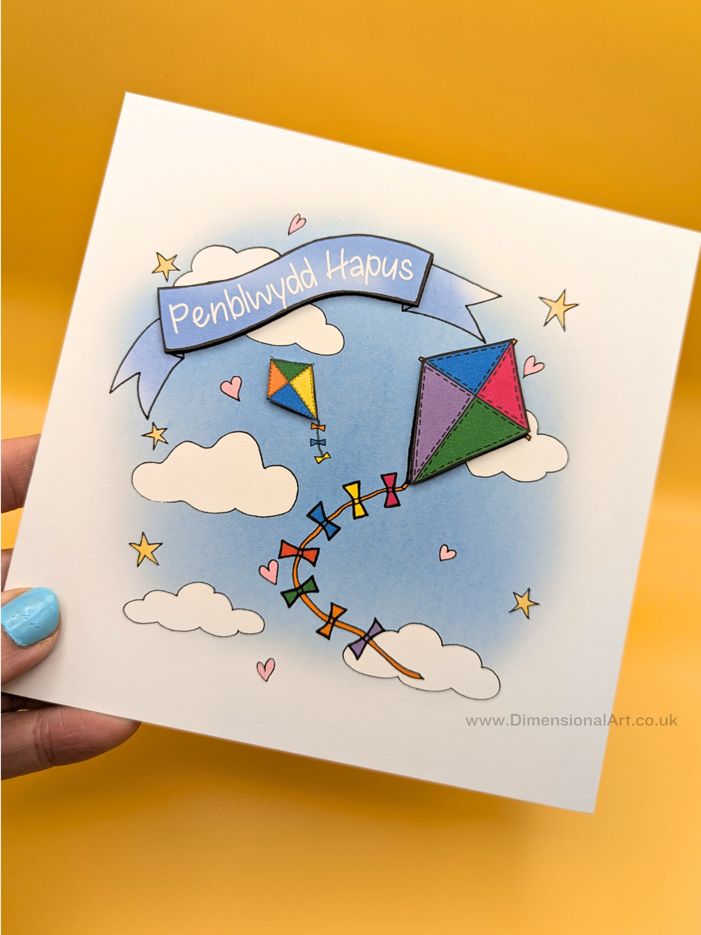 Kite Penblwydd (Birthday Card)