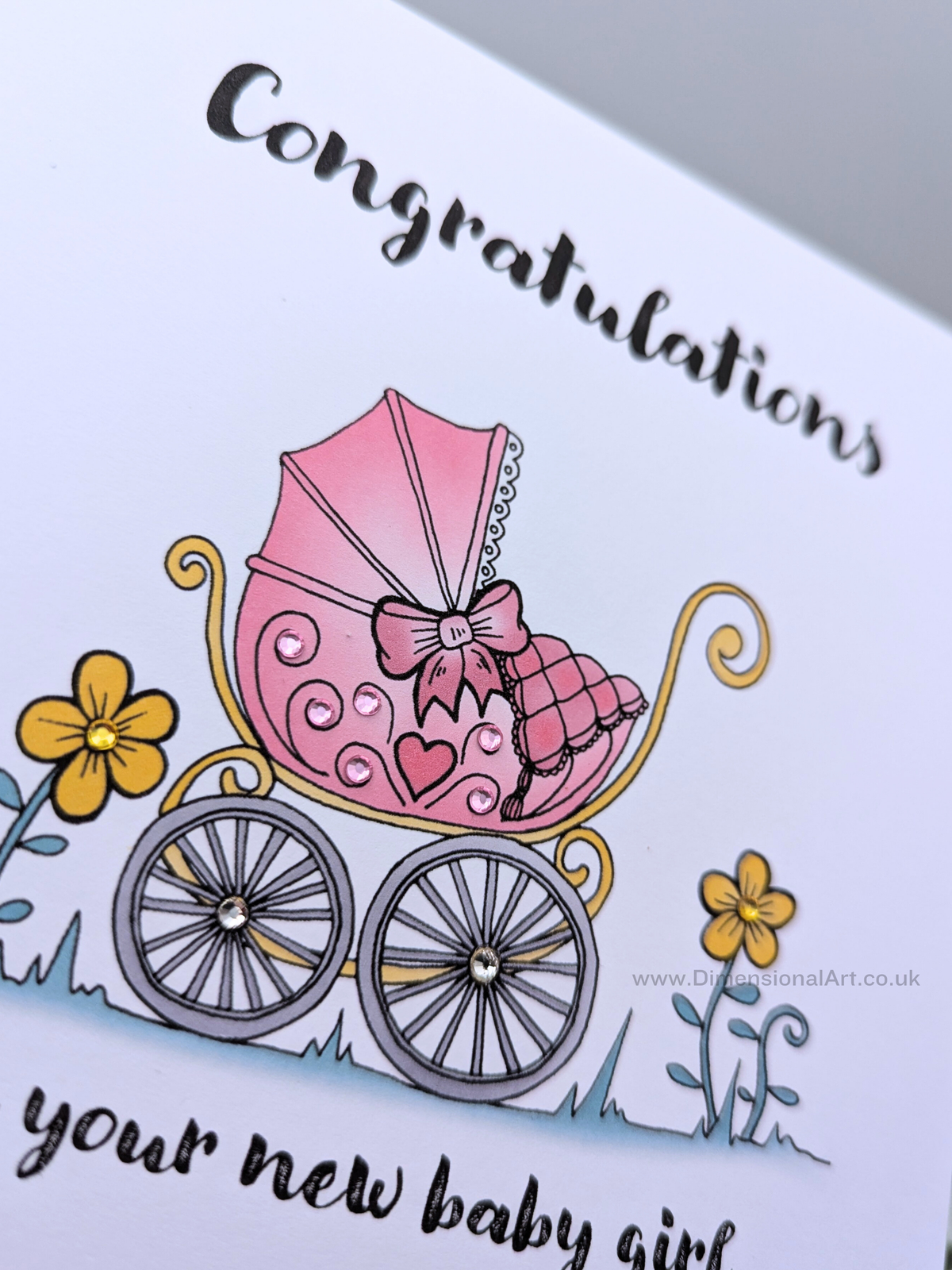 New Baby Girl Card