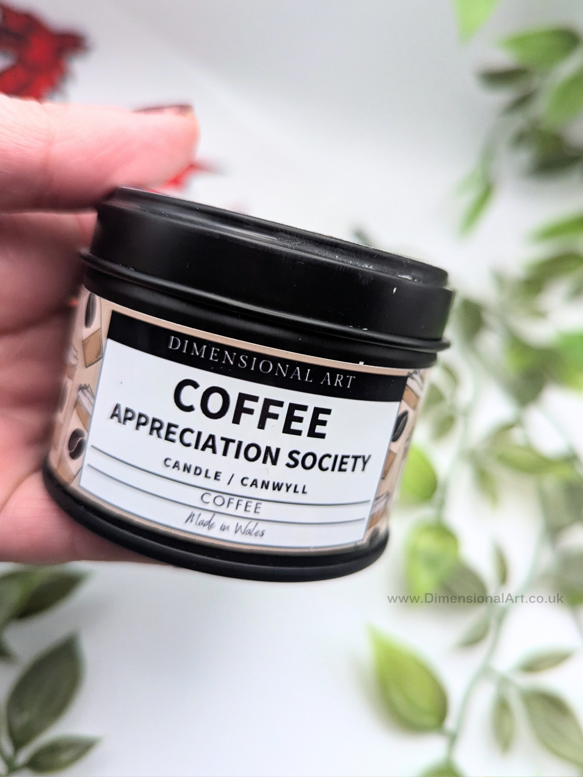 Coffee Appreciation Society Candle by Dimensional Art