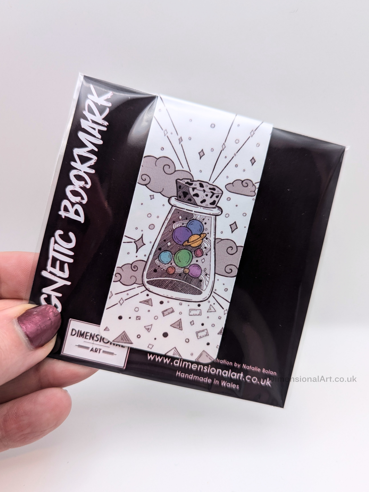 Space and science Magnetic Bookmark