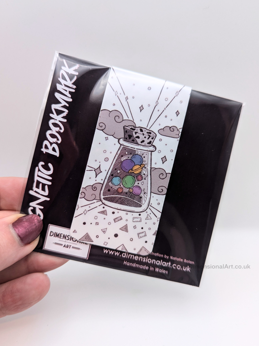 Space and science Magnetic Bookmark