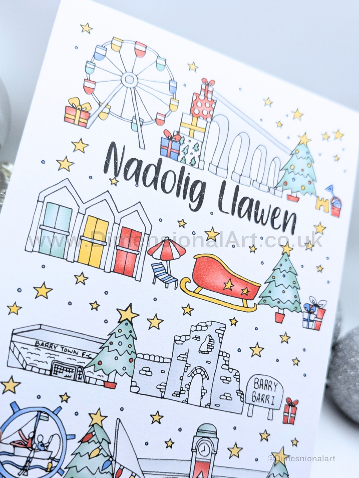 BARRY - Nadolig Llawen (Christmas card)