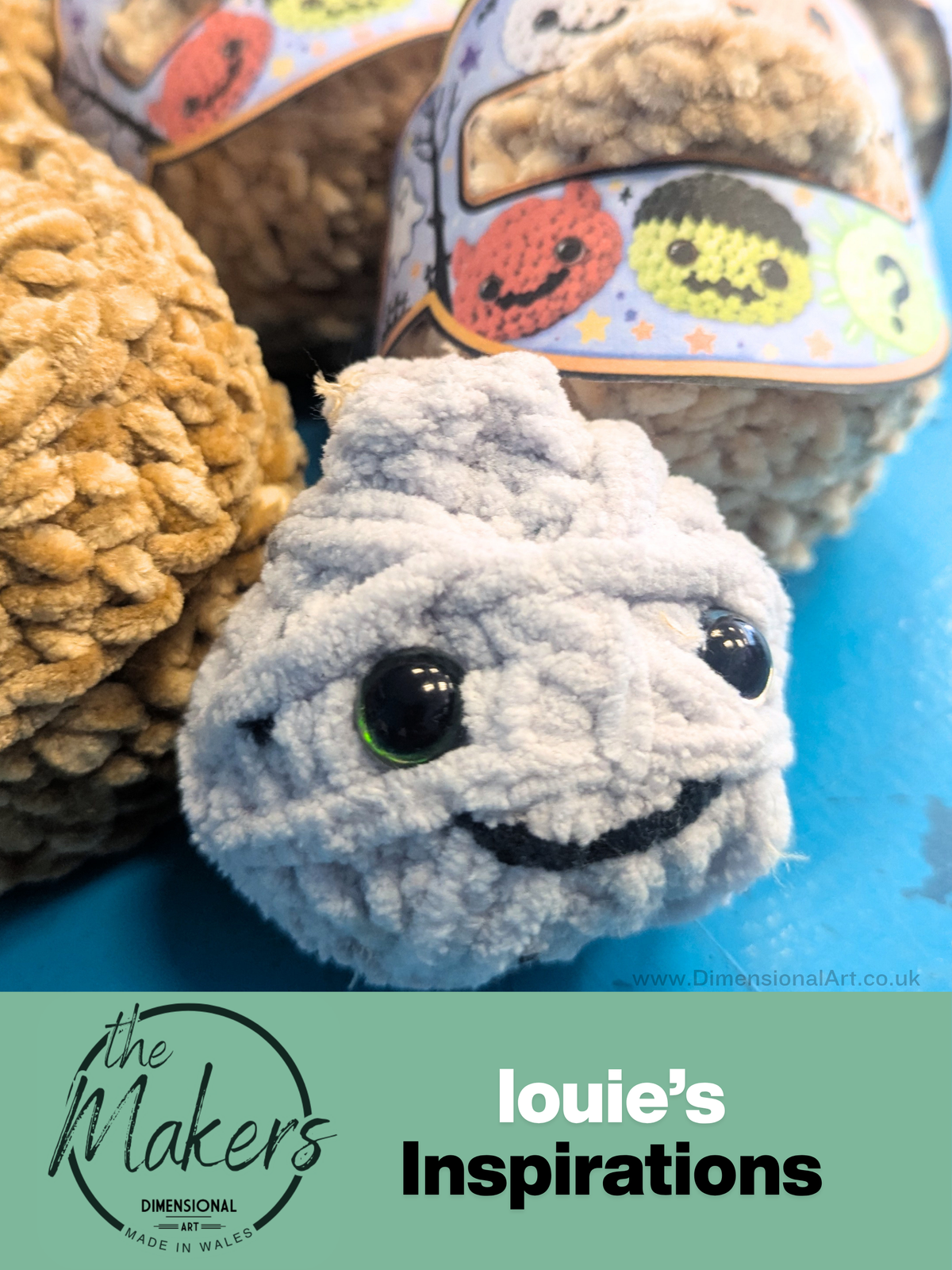 Halloween Mystery crochet dumplings - handmade