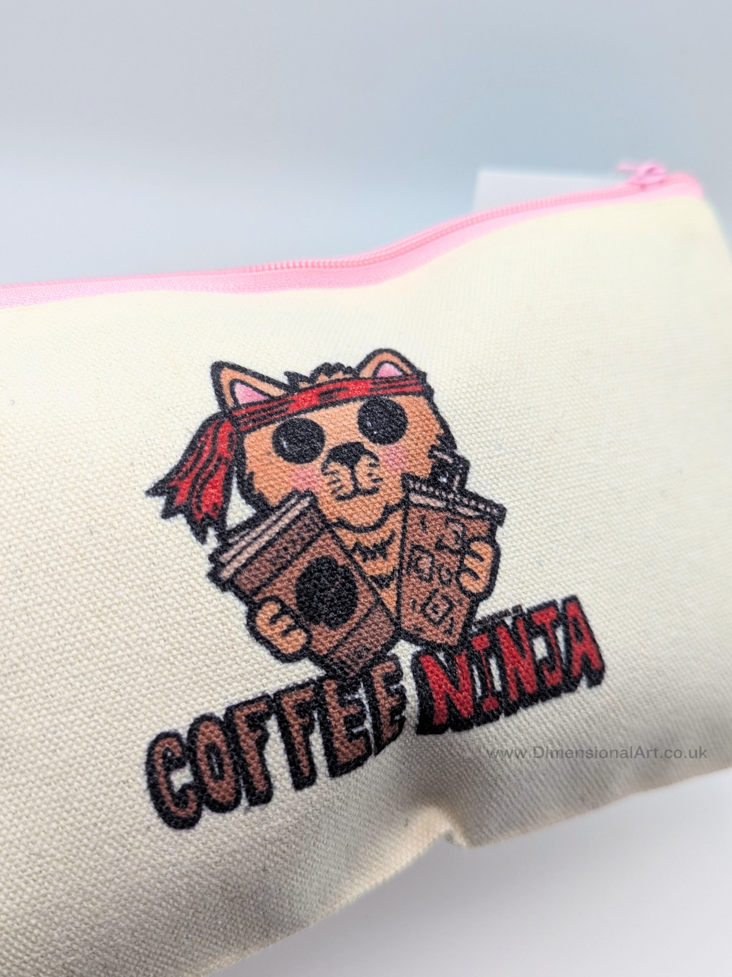 Coffee Ninja Bags - Pencil Case -  Makeup bag