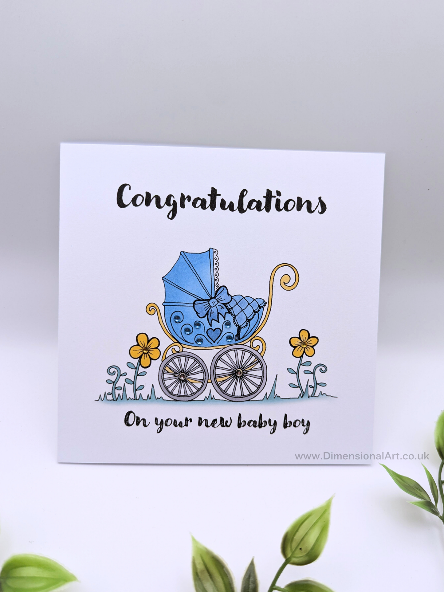 New Baby Boy Card