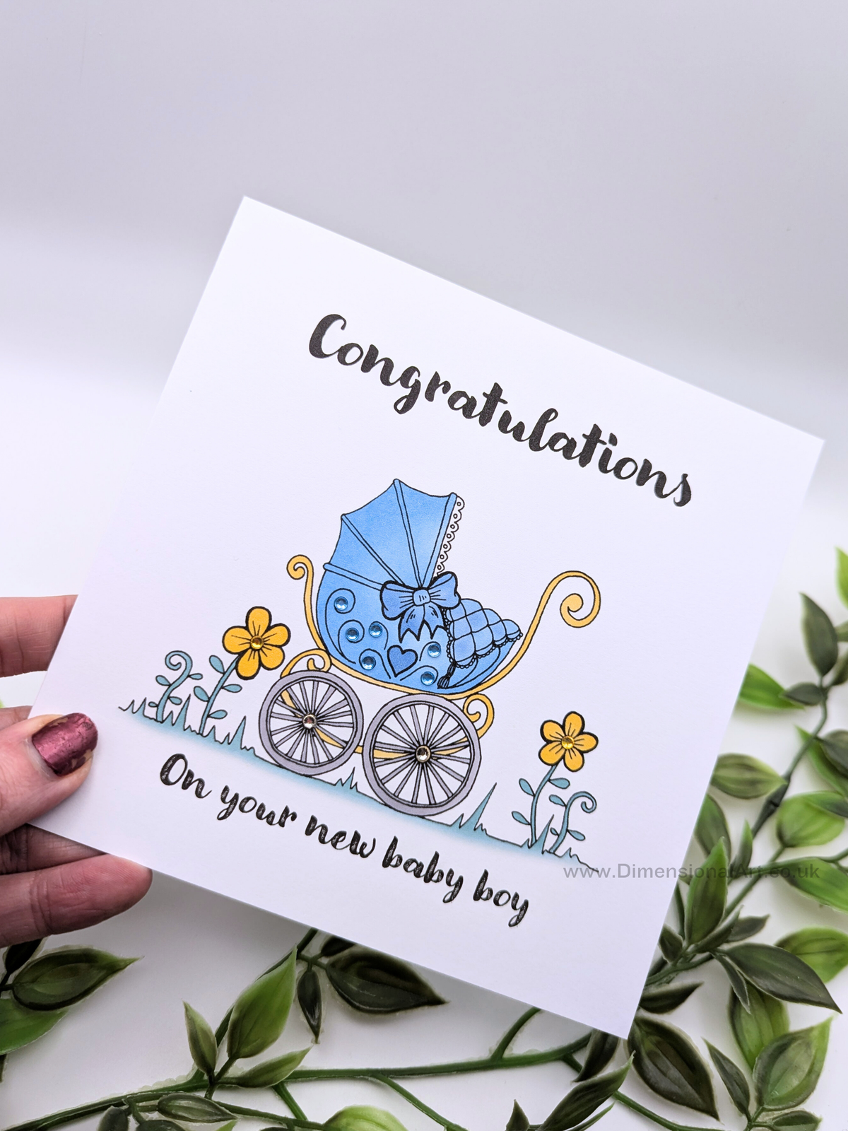 New Baby Boy Card