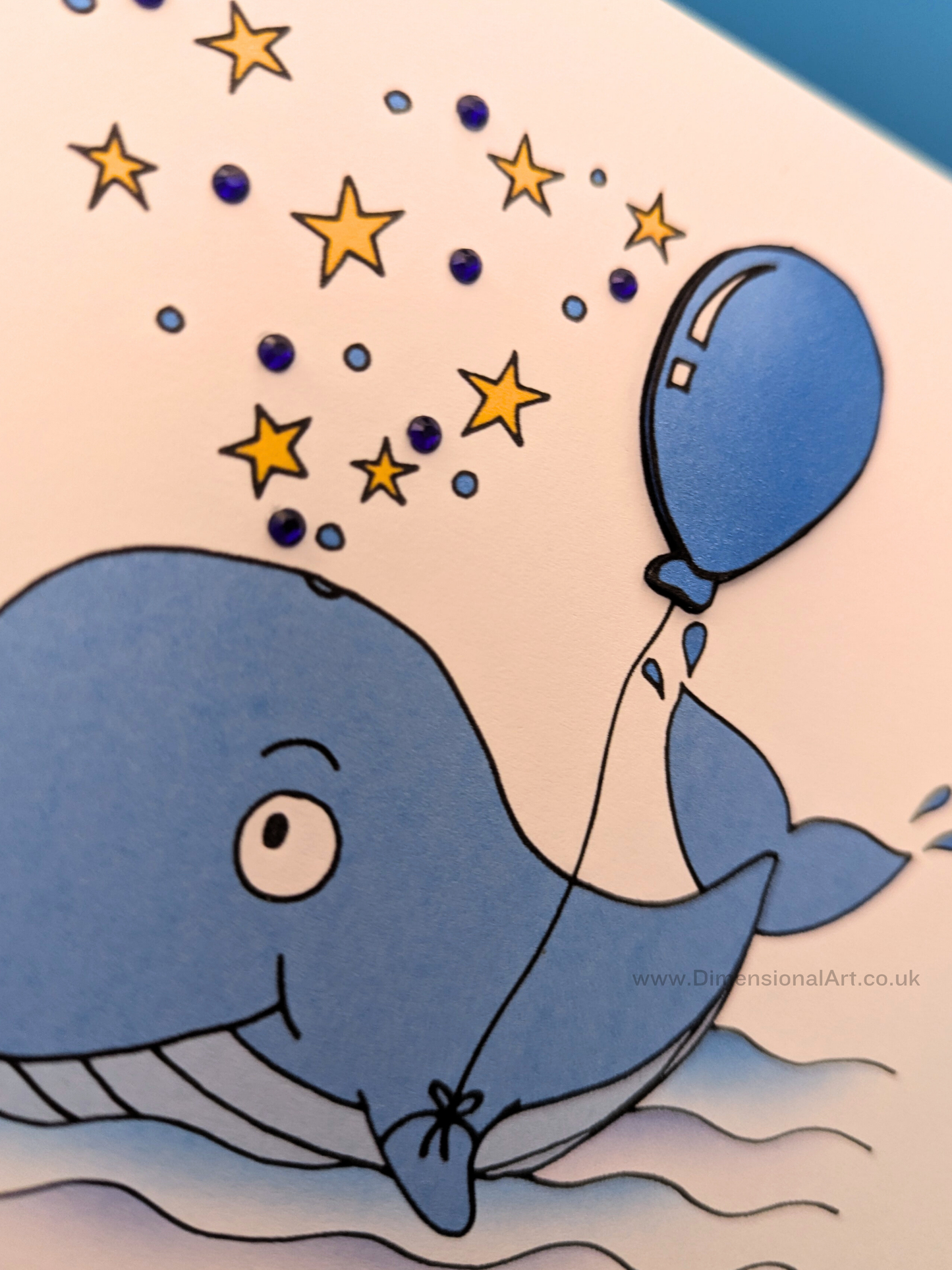 Whale Penblwydd Hapus (Birthday Card)