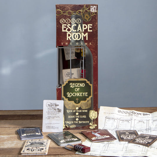 Wine Escape Room Game - Legend of Lockeye - Wine Gifts