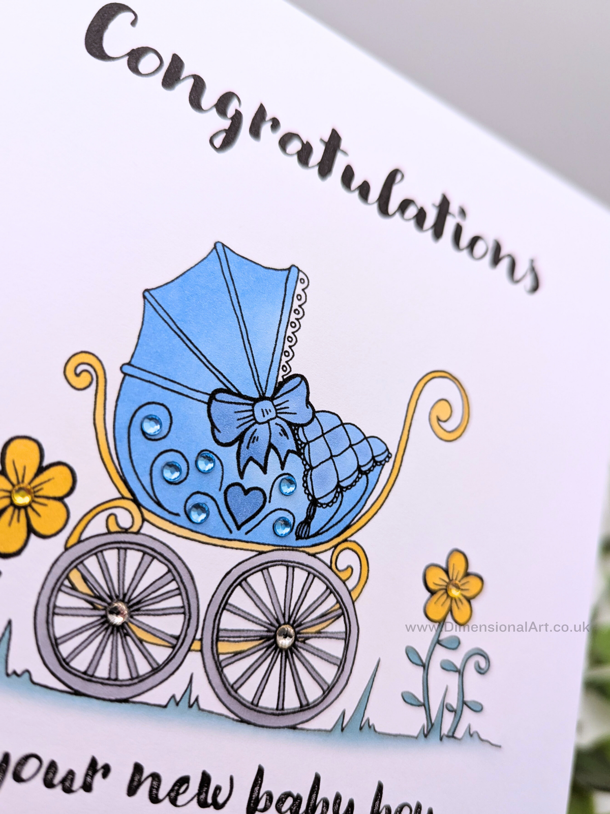 New Baby Boy Card