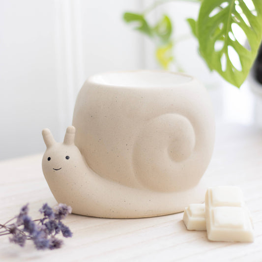 SALE - Happy Snail Oil Burner and Wax Warmer