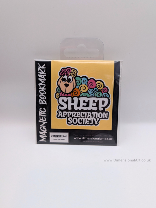 Sheep appreciation society Magnetic Bookmark