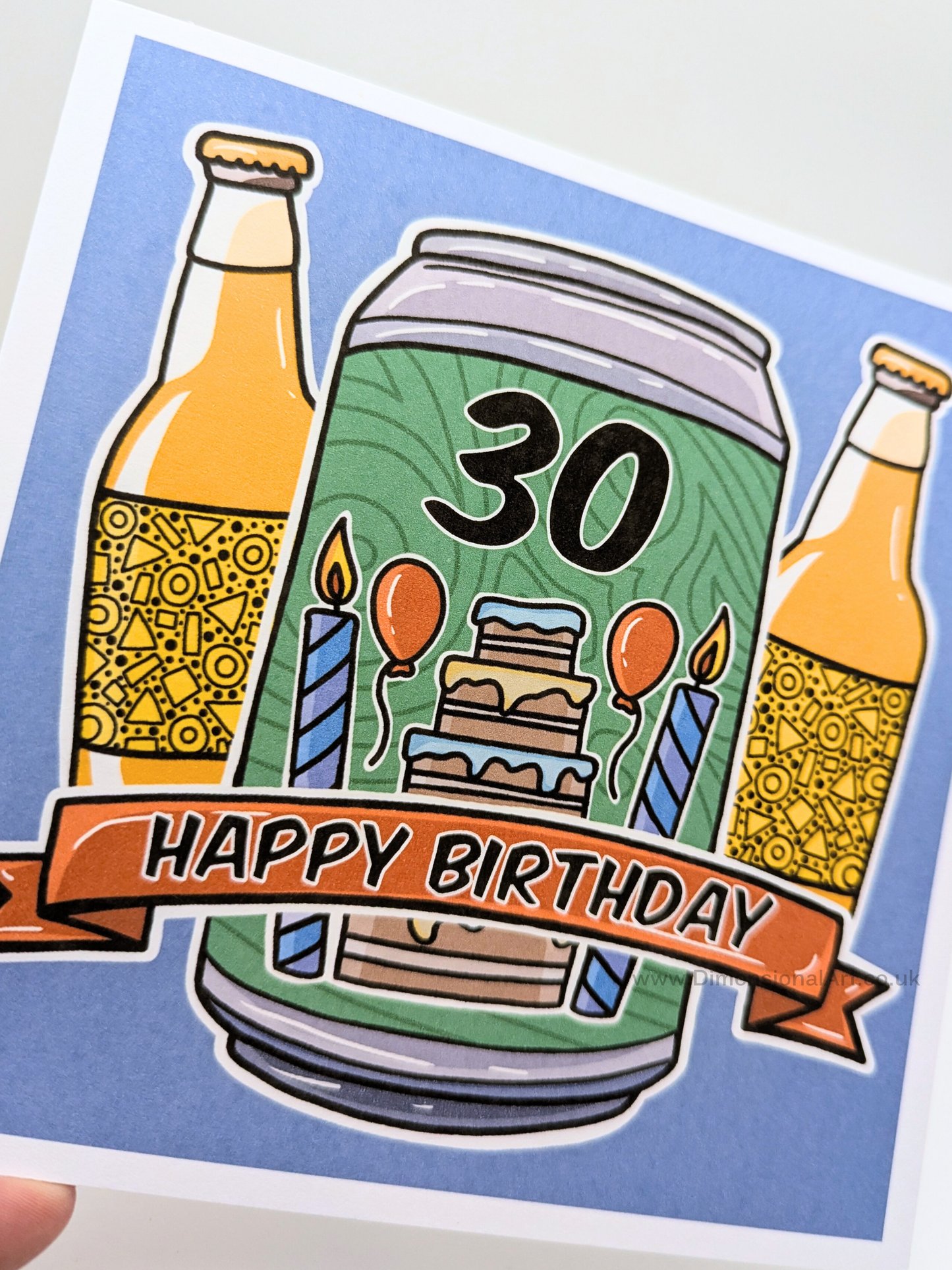 30 Birthday Card - Beer