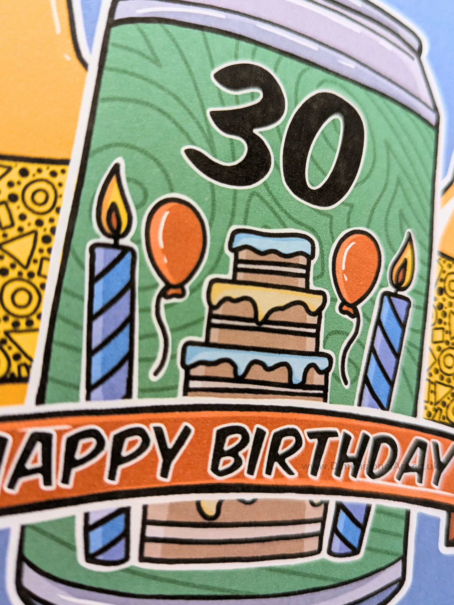 30 Birthday Card - Beer