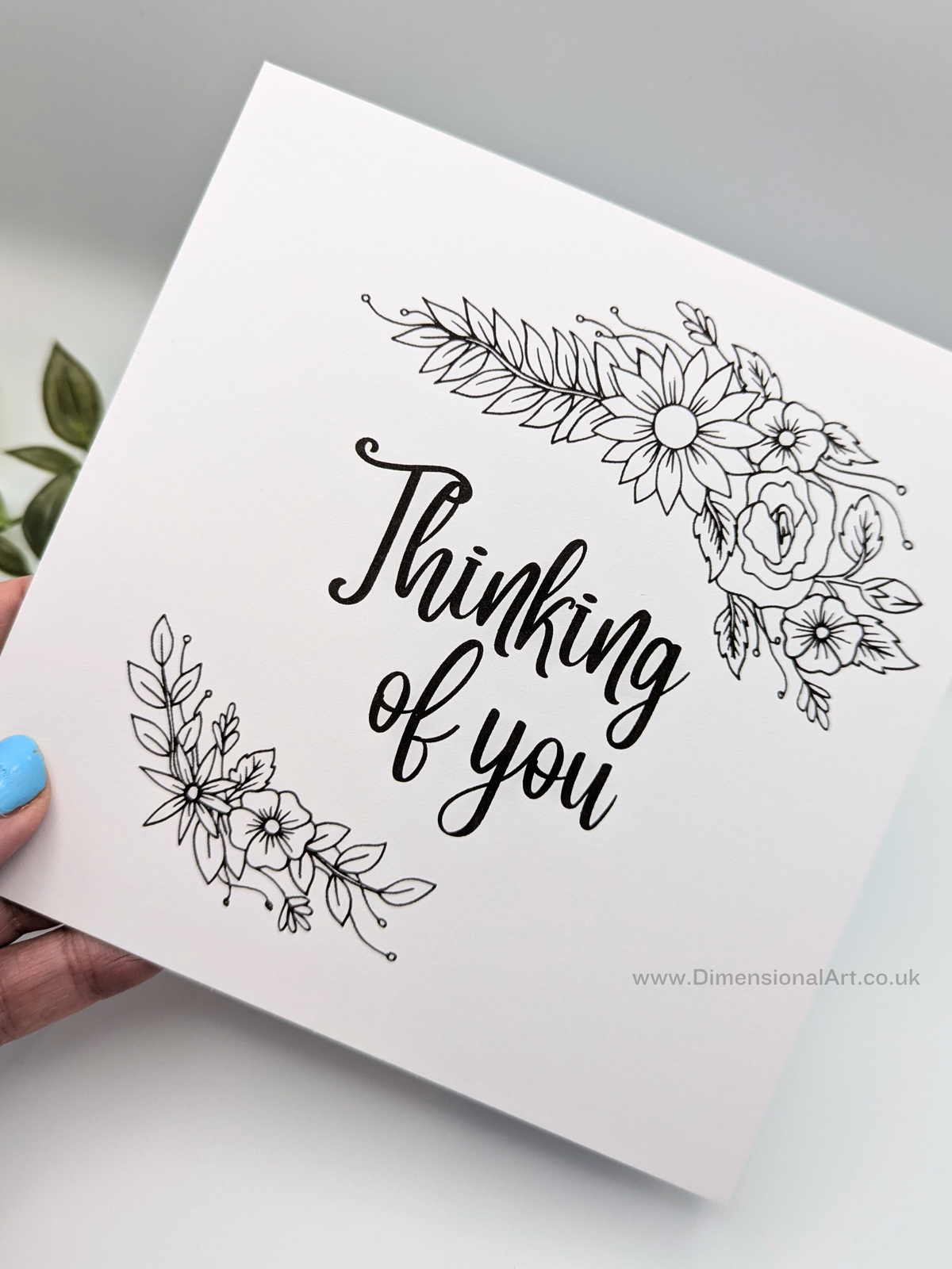 Thinking of you card
