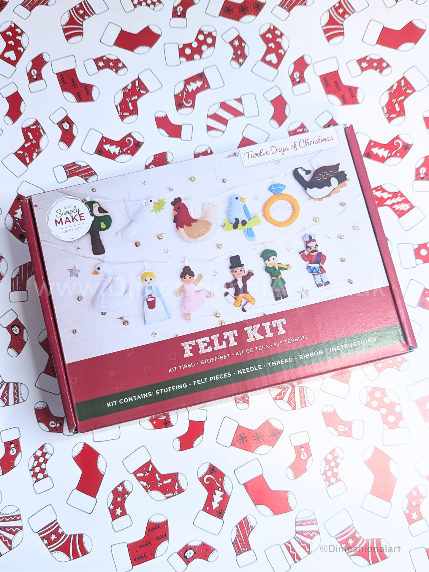 Simply Make Twelve Days of Christmas Felt Craft Kit
