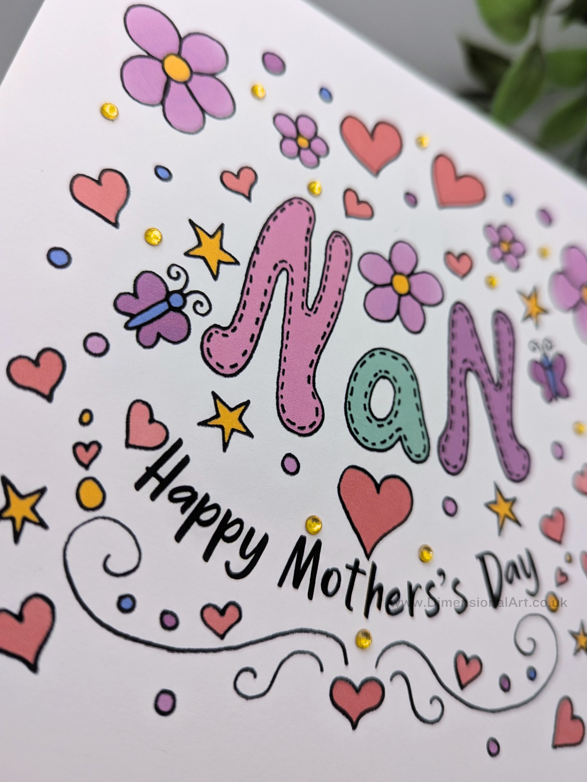 Nan Mothers Day Card