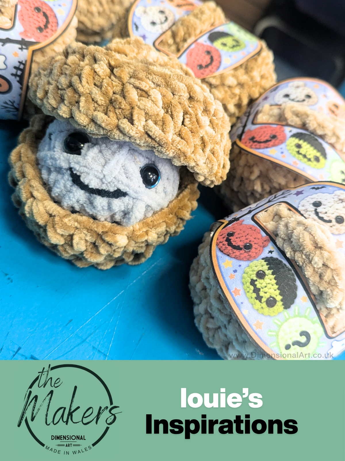 Halloween Mystery crochet dumplings - handmade