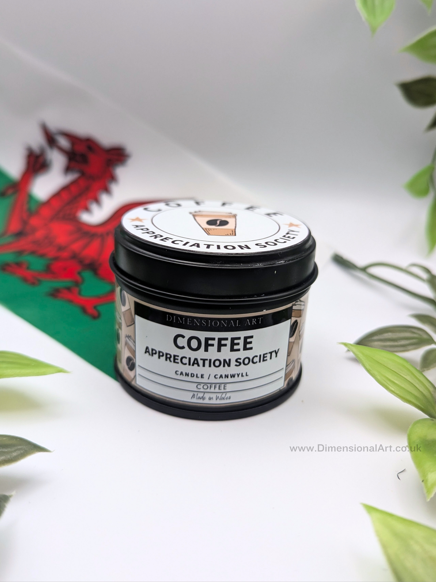 Coffee Appreciation Society Candle by Dimensional Art