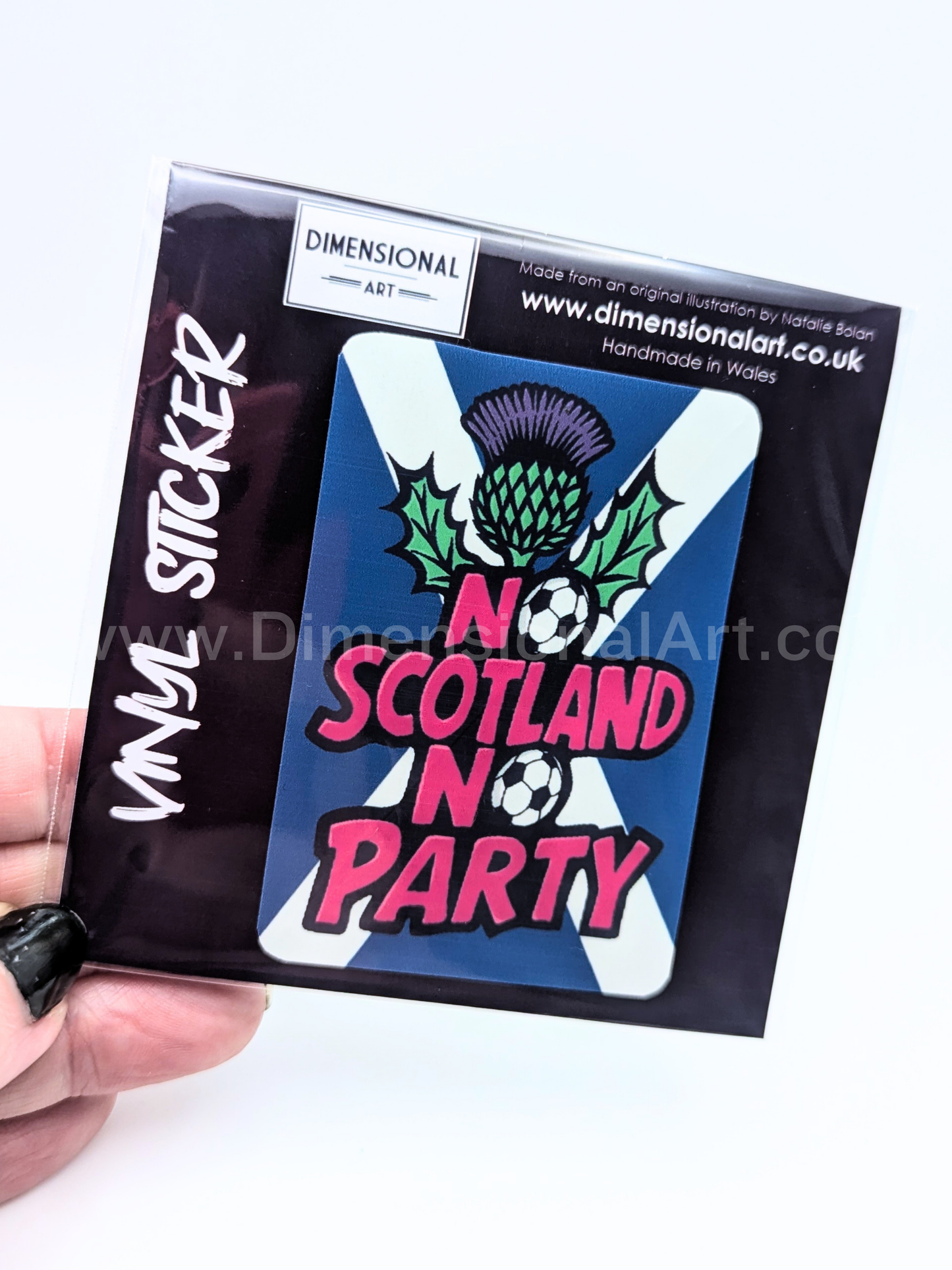 No Scotland NO Party Sticker