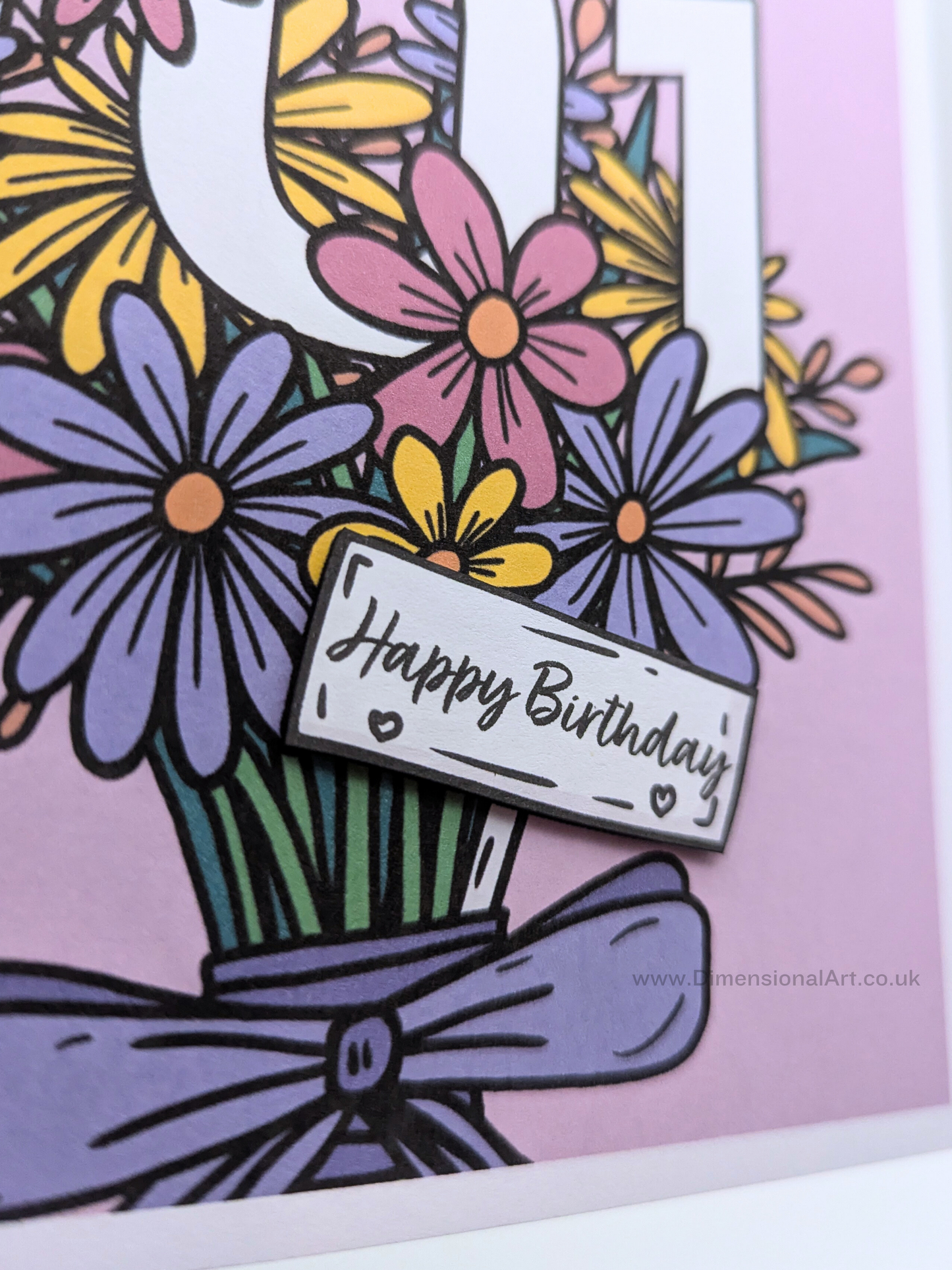 101 Birthday Card - Flowers