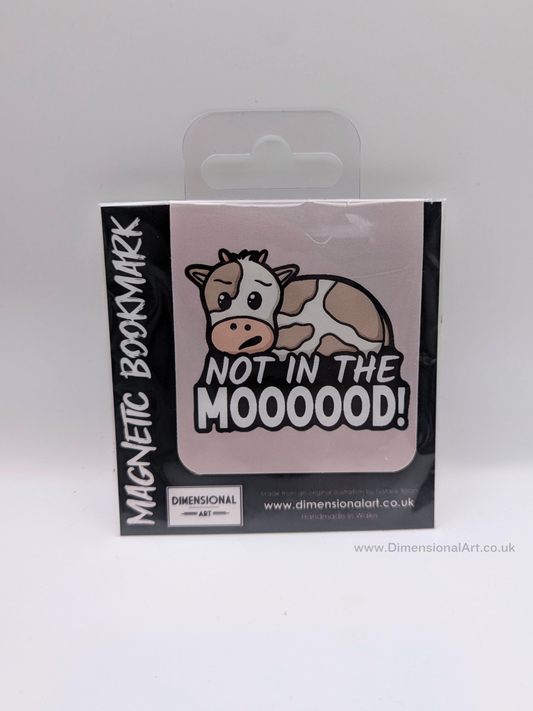 Not in the mooood Magnetic Bookmark