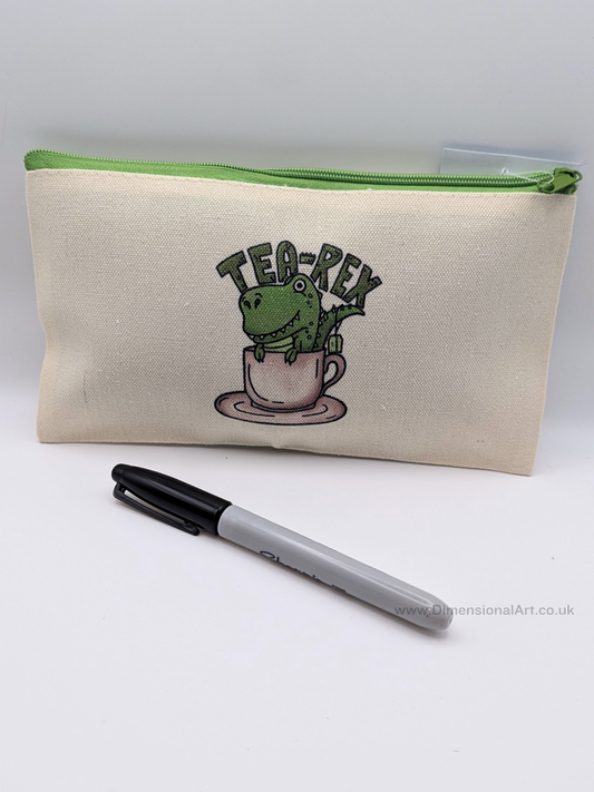 Tea-Rex - Pencil Case -  Makeup bag