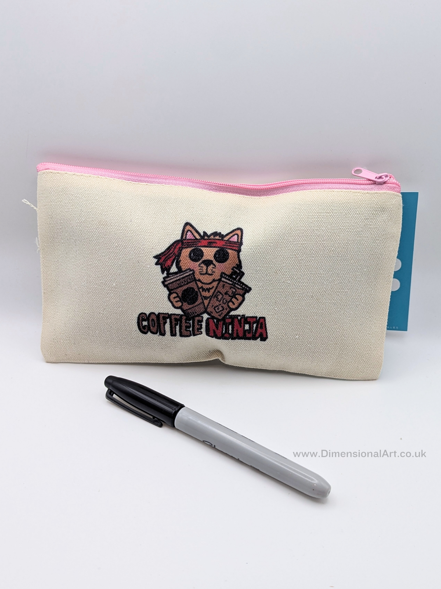 Coffee Ninja Bags - Pencil Case -  Makeup bag