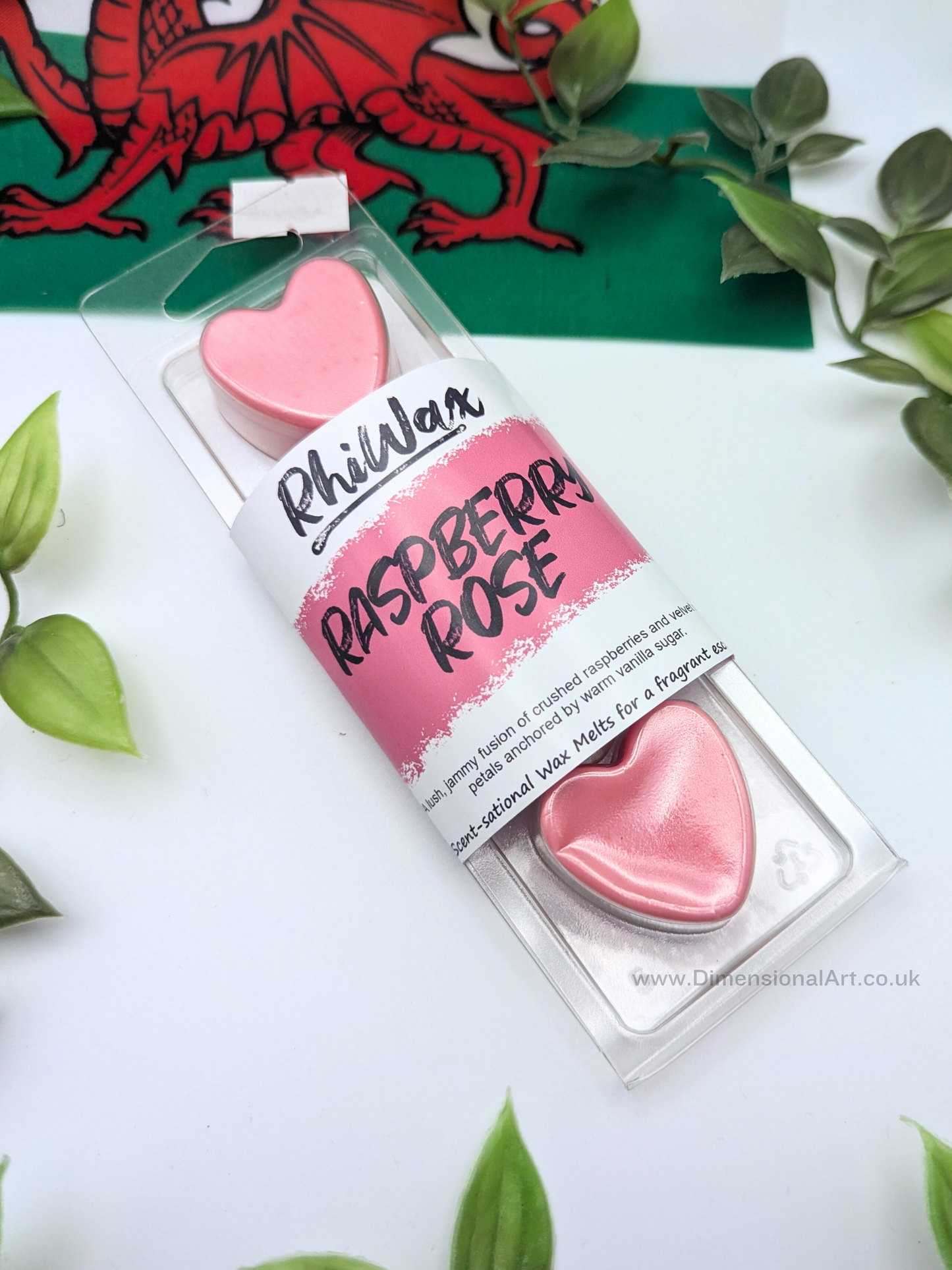 Raspberry Rose - Berries, Rose Petals Wax Melts
