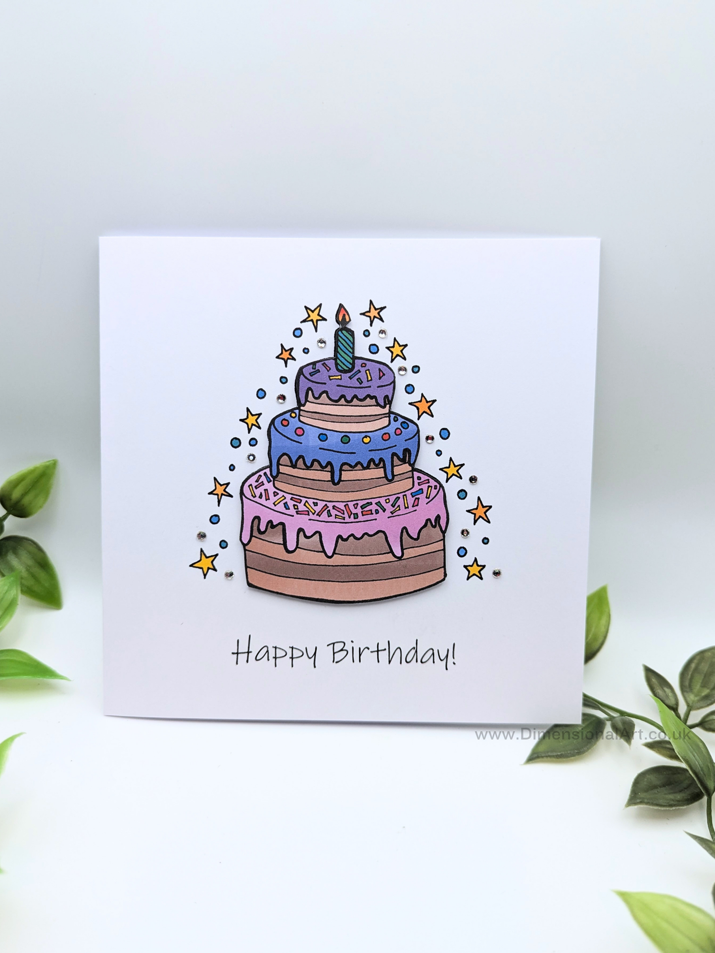 Birthday Cake Birthday Card