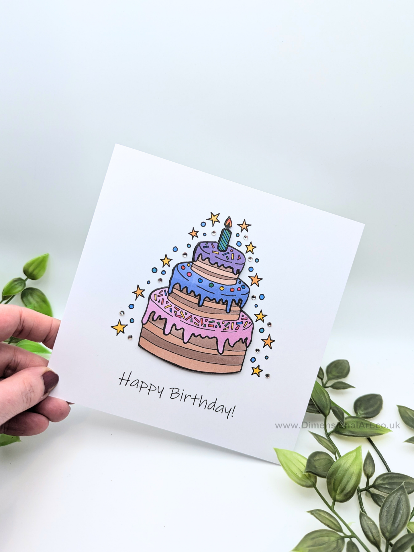 Birthday Cake Birthday Card