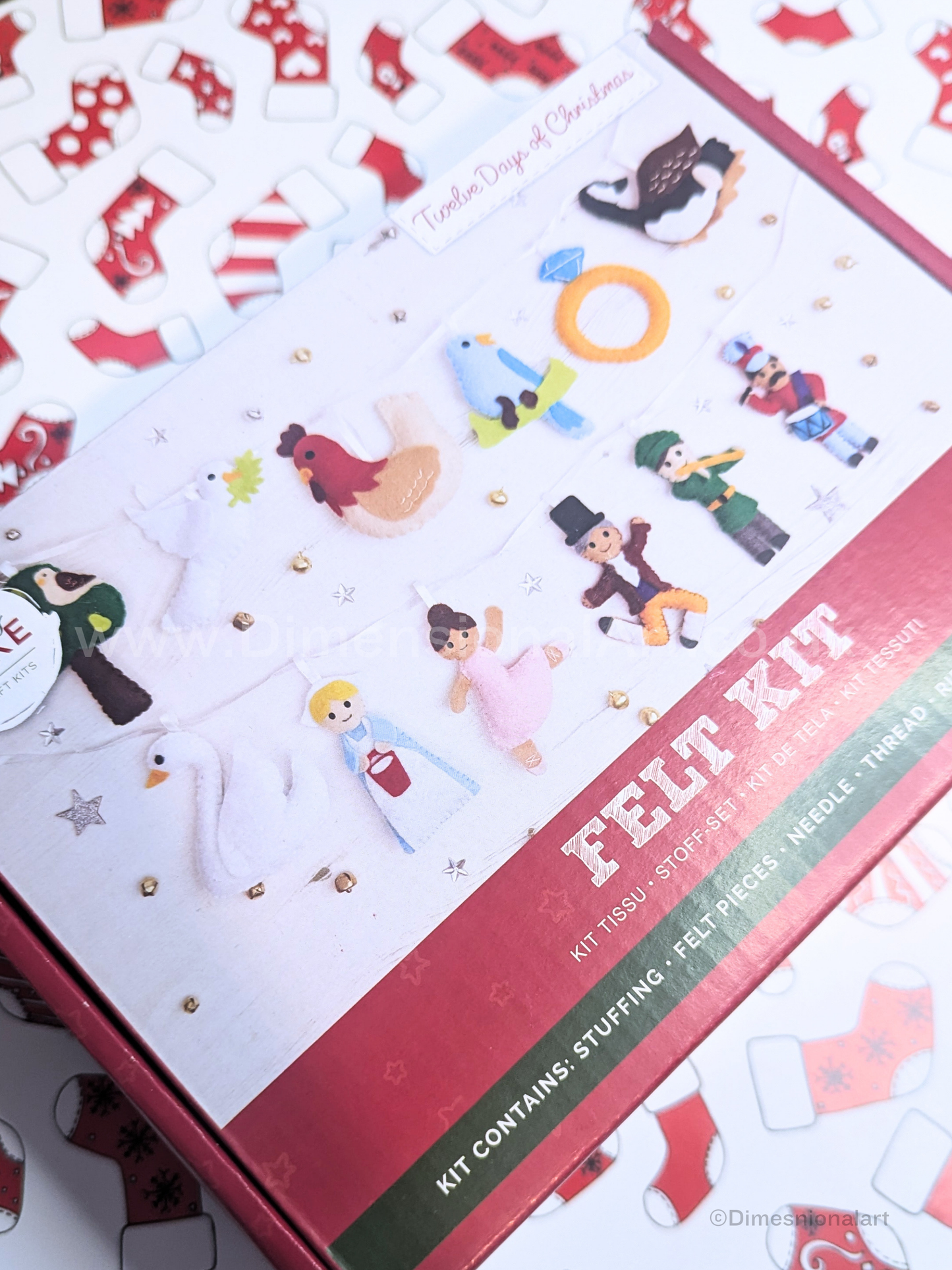Simply Make Twelve Days of Christmas Felt Craft Kit