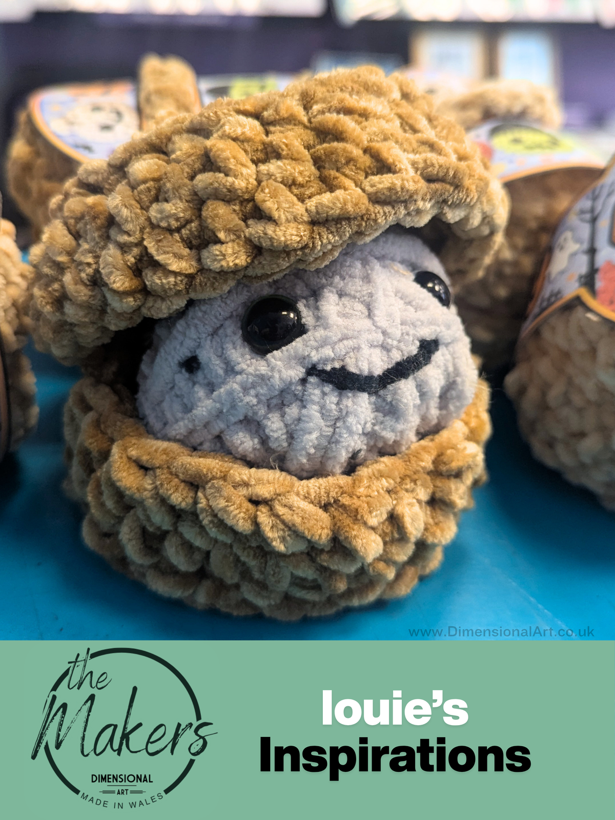 Halloween Mystery crochet dumplings - handmade