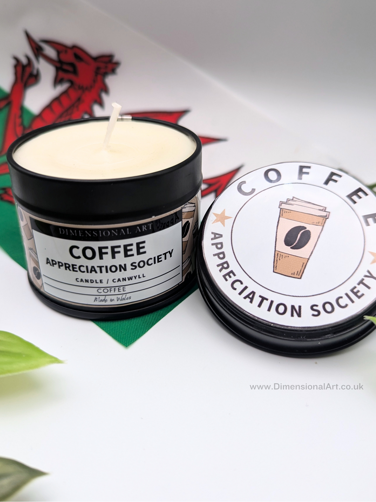 Coffee Appreciation Society Candle by Dimensional Art