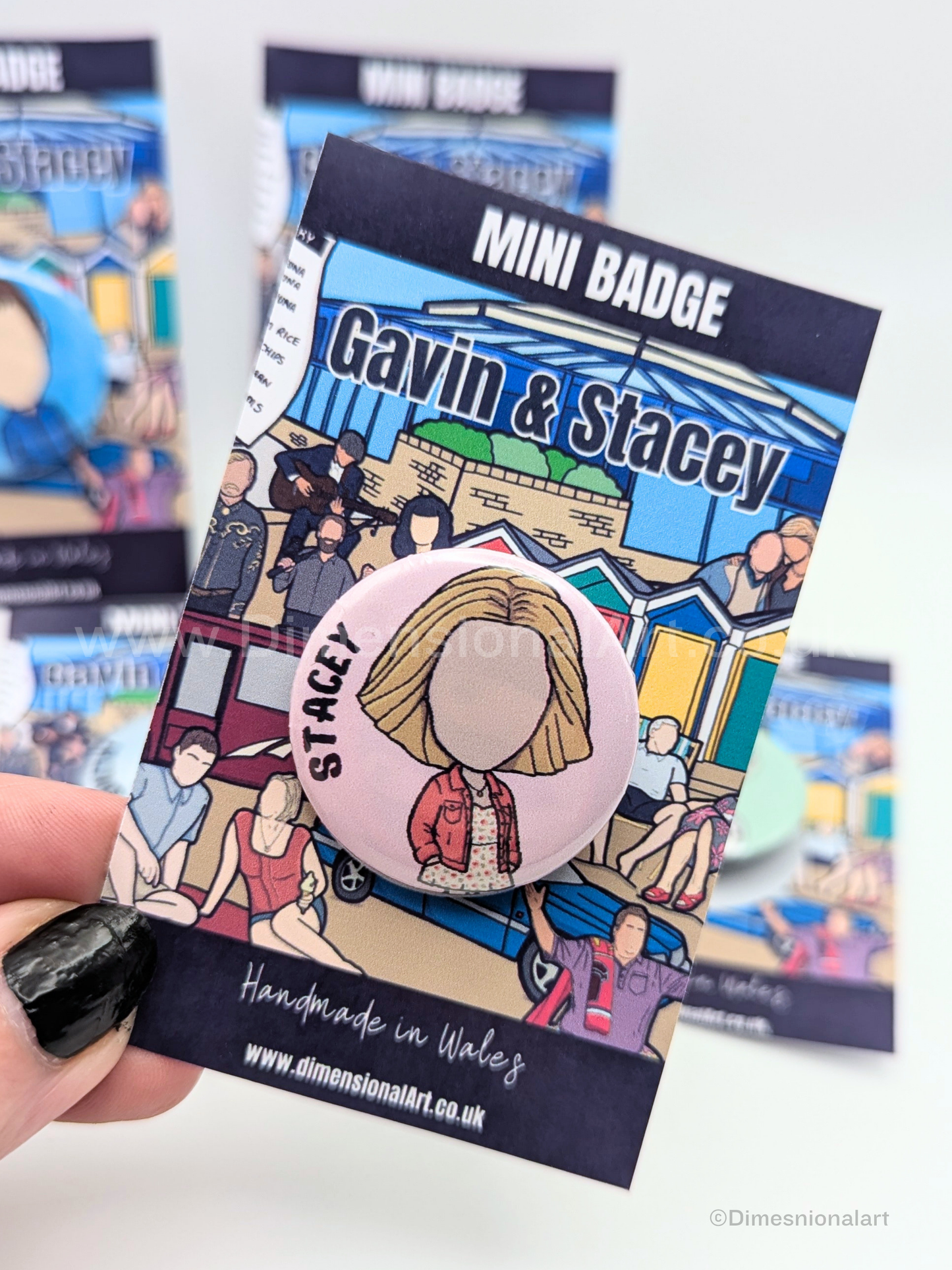 Stacey - Gavin & Stacey Mini Badge