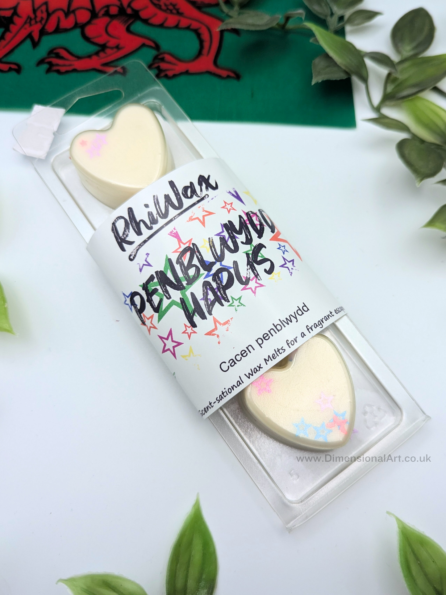 Penblwydd Hapus Wax melt - Birthday Cake (Happy Birthday)