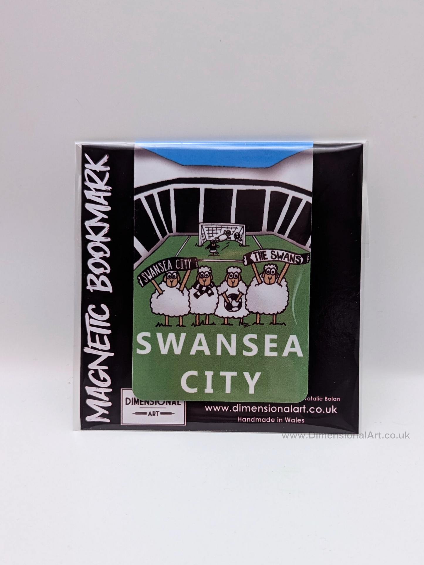 Swansea City Football Sheep Magnetic Bookmark