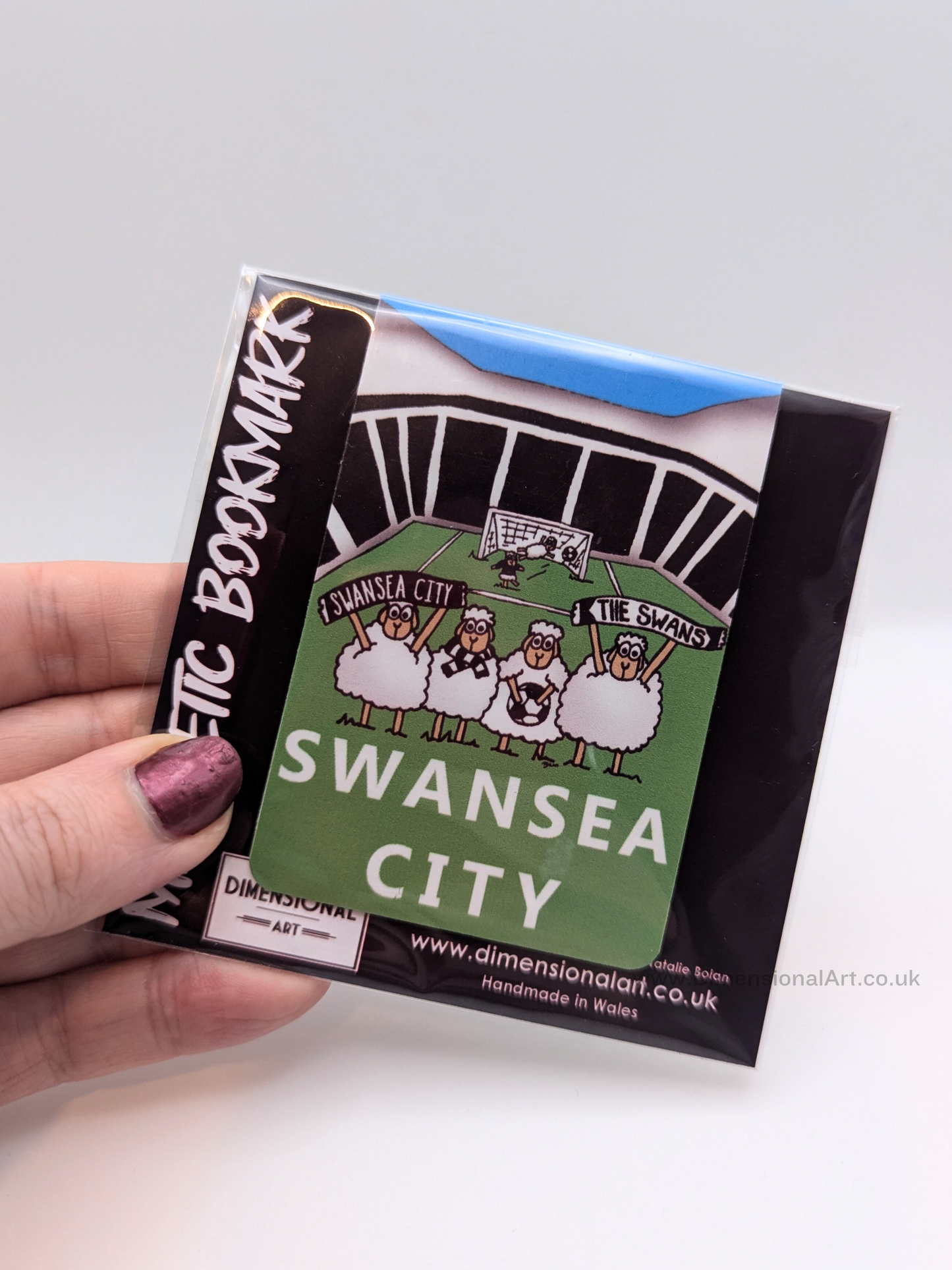 Swansea City Football Sheep Magnetic Bookmark