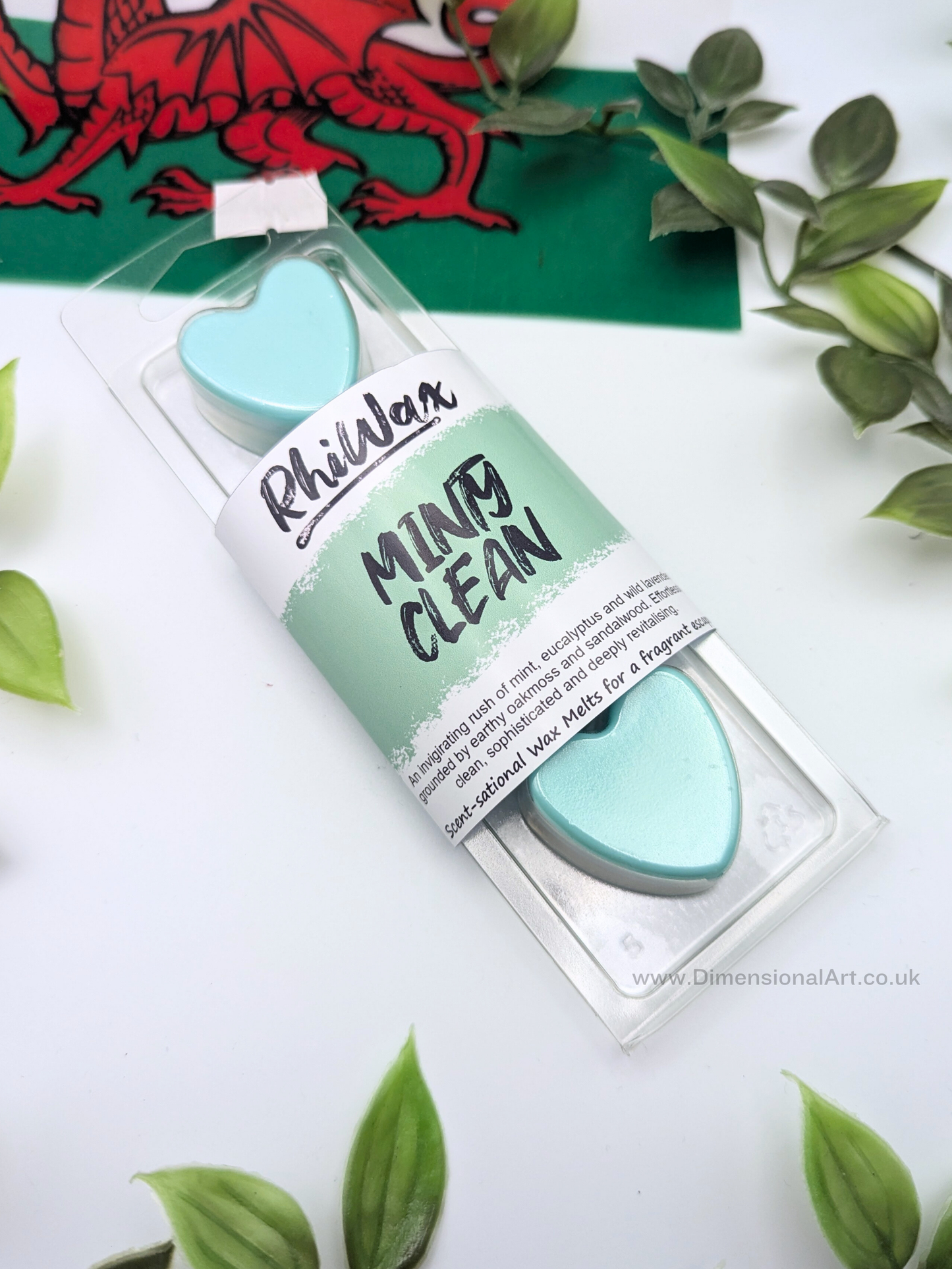 Minty Clean - Mint, Soft herbs Wax Melts