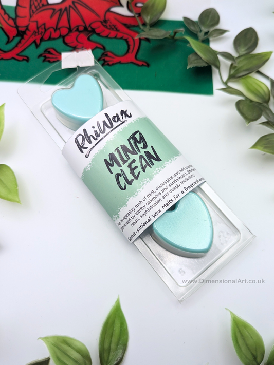 Minty Clean - Mint, Soft herbs Wax Melts